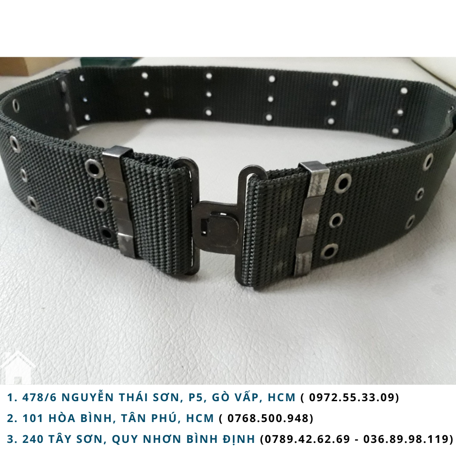 DÂY LƯNG DÙ DÃ CHIẾN