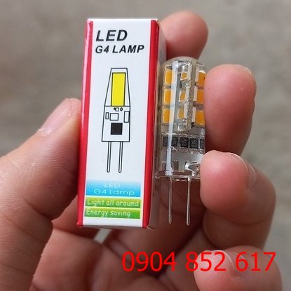Bóng Led G4 chân ghim 12v 220v