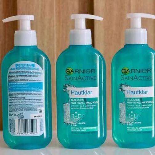 Sữa Rửa Mặt Garnier 200Ml Cho Da Dầu-Da Mụn Xách Tay Đức