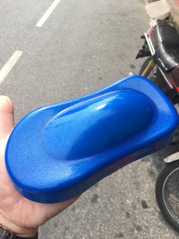 Sơn xịt Samurai màu Xanh Honda - 1103 (cần sử dụng với nền màu Bạc mới lên được màu chuẩn và đẹp)