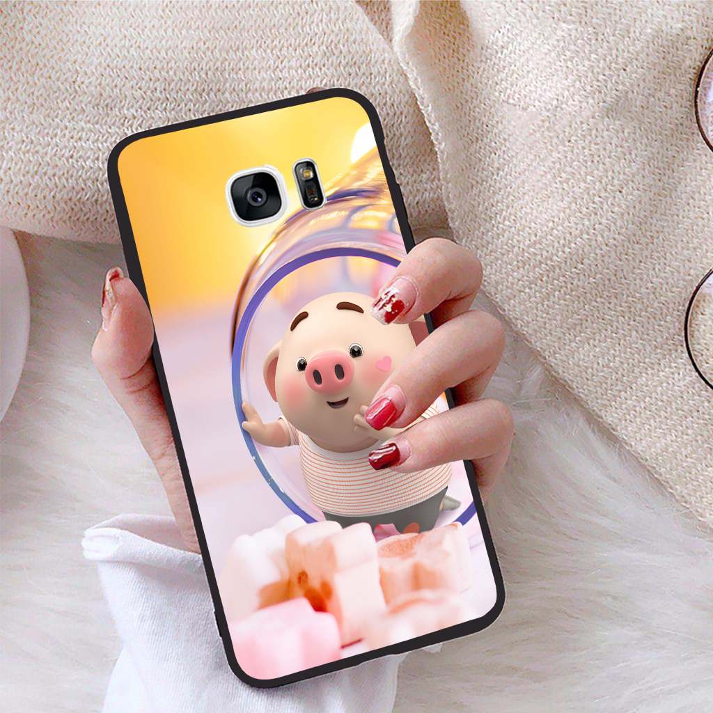 [HCM]Ốp lưng iCase dành cho Samsung Galaxy S7 Edge viền dẻo TPU BST Siêu Dễ Thương