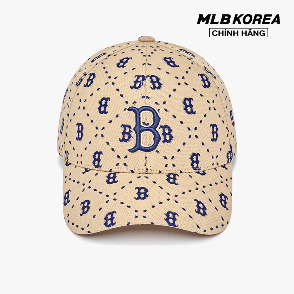[Deal độc quyền + Voucher đến 244K + Freeship + 20h 03.04 - 07.04] MLB - Nón bóng chày unisex Dia Monogram Structured 3ACPM023N-43SAL