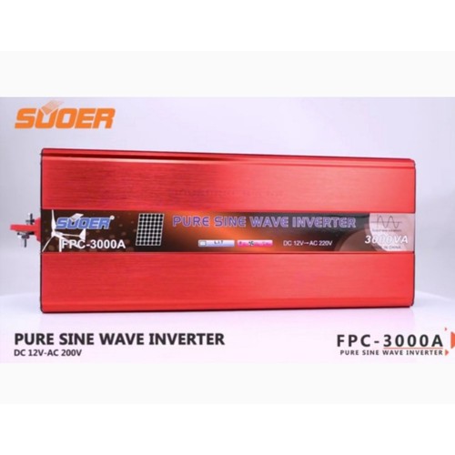 Bộ đổi điện sin chuẩn 3000w 12v sang 220v - fpc-3000a