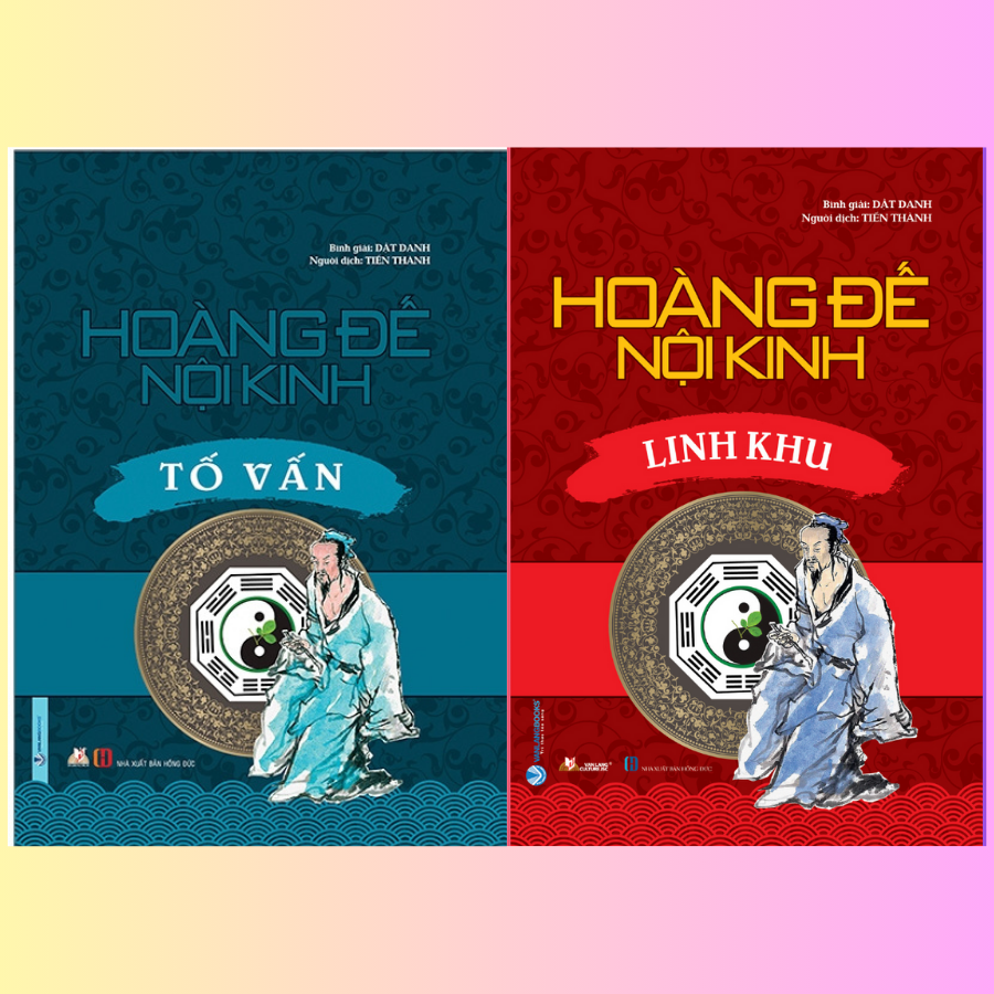 Sách - combo 2 cuốn hoàng đế nội kinh: linh khu-tố vấn - vanlangbooks