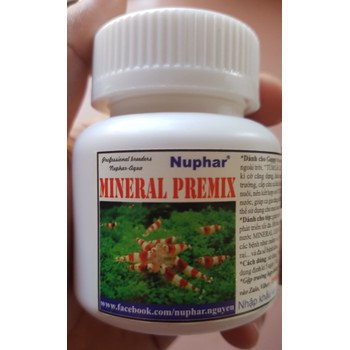 Mineral premix - khoáng chất tổng hợp cho cá và nước