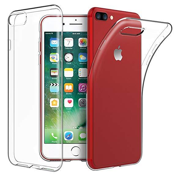 Ốp dẻo trong suốt dùng cho iphone 7 Plus / Iphone 8 Plus (Hàng loại A)
