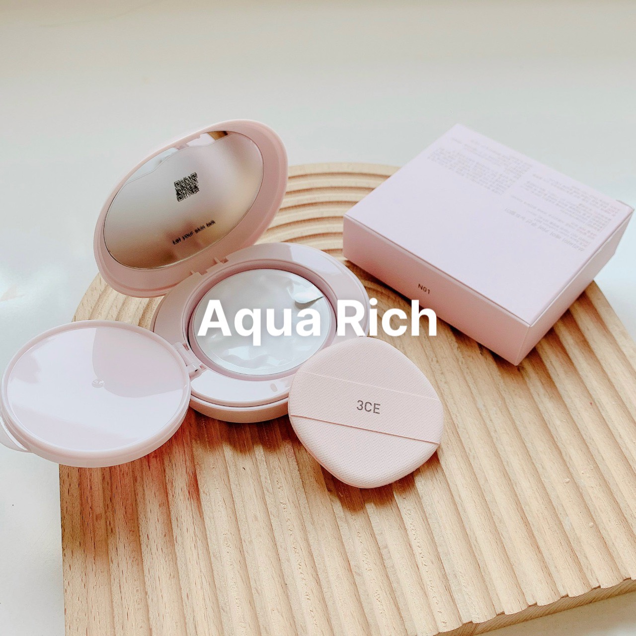 [Mới] Phấn Nước 3CE Bare Cover Cushion 15g SPF40/PA++ [P01 - N01 - N02]