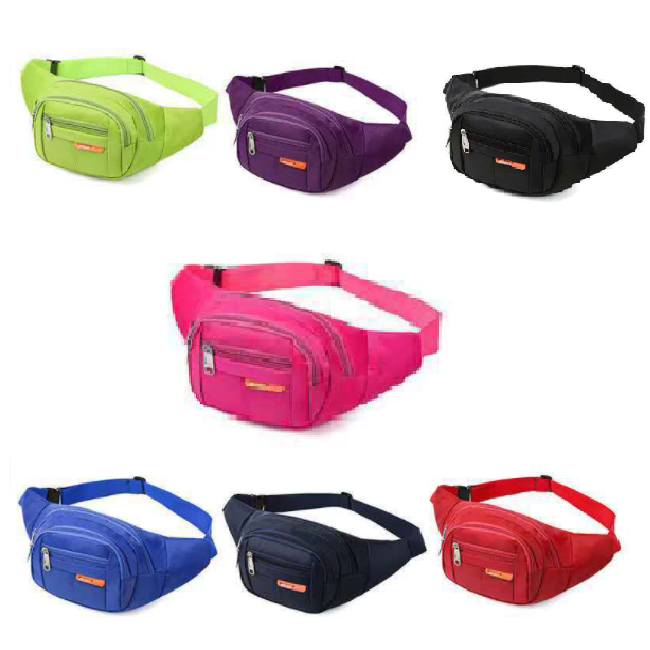 Túi Đeo Bụng, Đeo Hông Sport – Chất Liệu Vải Dù Chống Thấm Cao Cấp