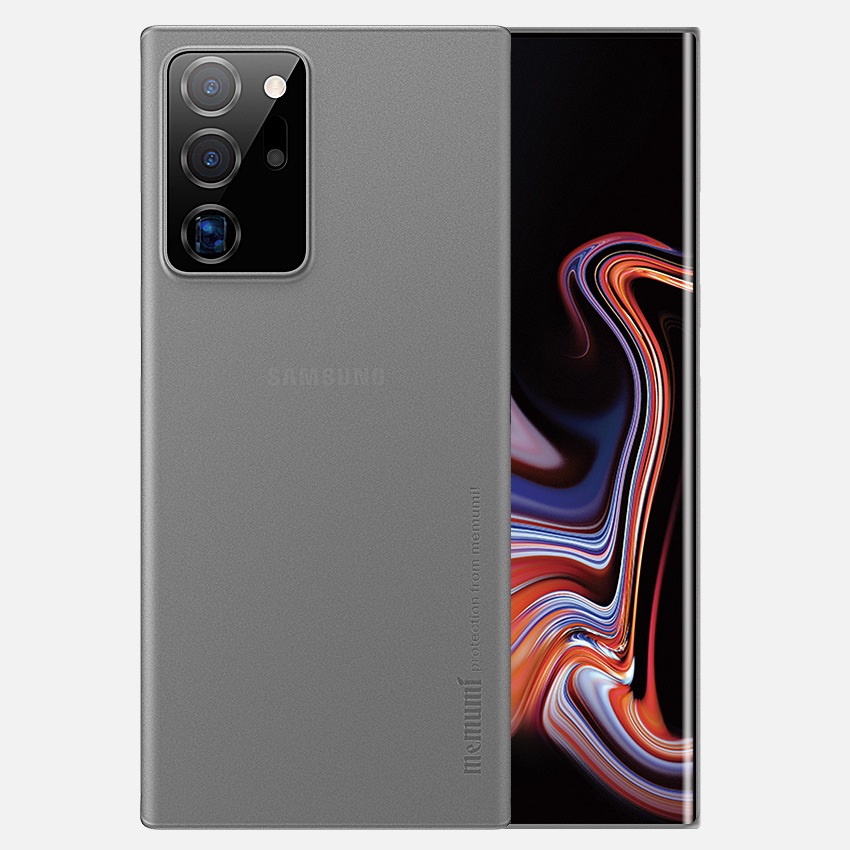Ốp lưng lụa siêu mỏng SamSung Galaxy Note 20, Note 20 Ultra chính hãng Memumi bảo vệ Camera
