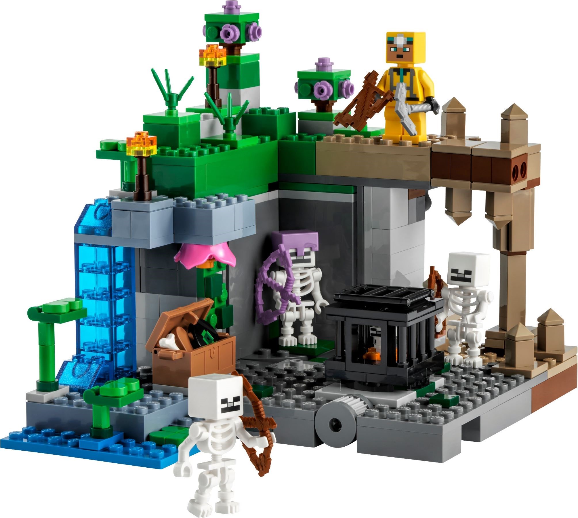 LEGO Minecraft 21189 Hầm ngục Ma xương