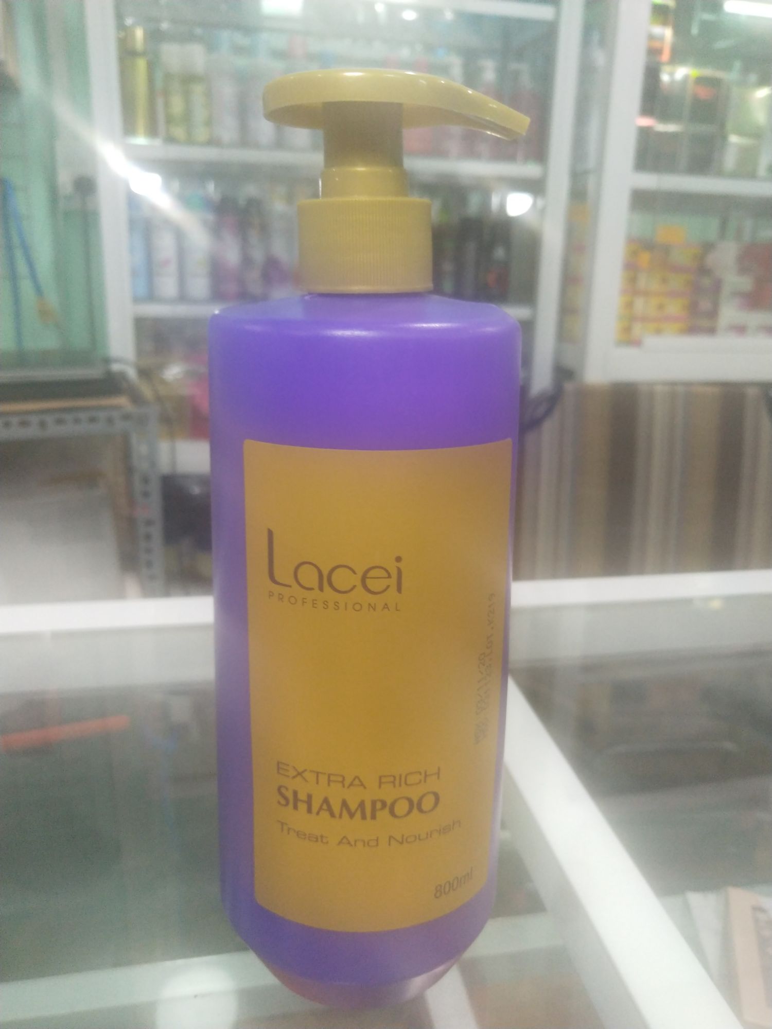 [HCM]DẦU GỘI XẢ TÓC SIÊU MƯỢT LACEI TÍM 800ML*2