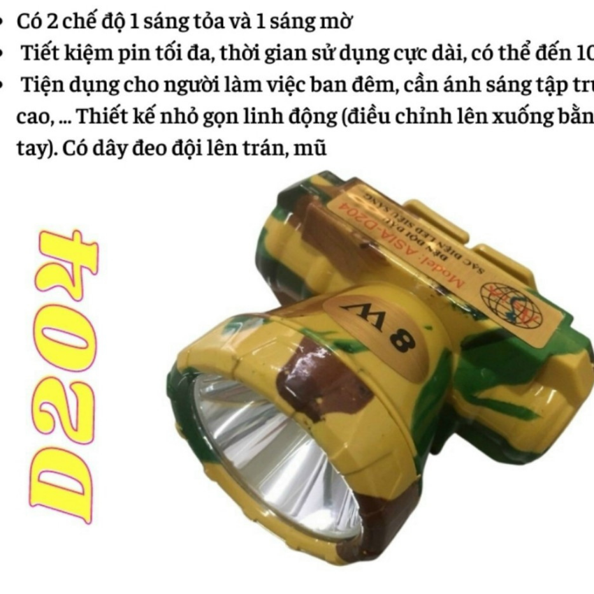 [HCM]Đèn pin đội đầu/đèn bắt cá /đèn lấy ráy tai siêu sáng - DALICO