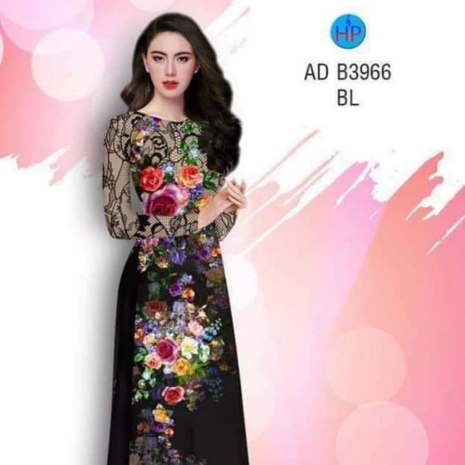 áo dài in 3D  may sẵn kèm quần