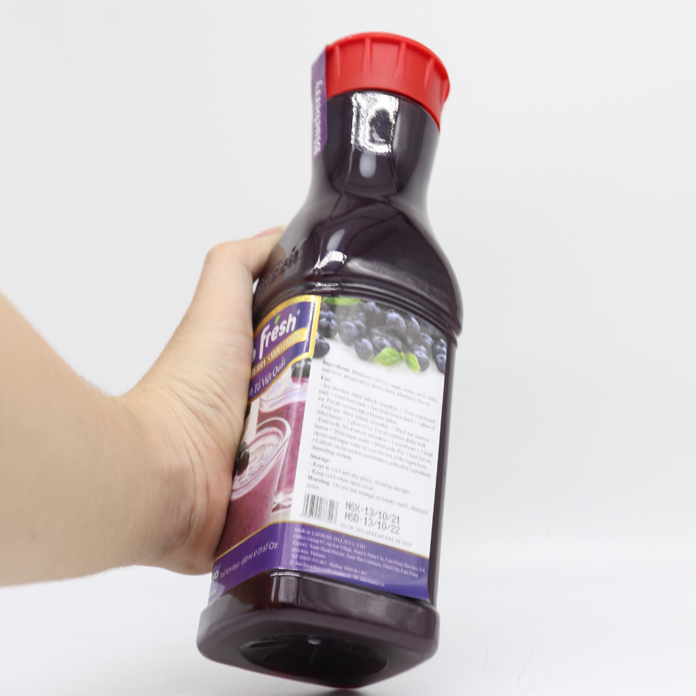 Sinh Tố Việt Quất Lafresh Đà Lạt Chai 650ml