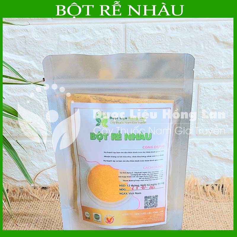 ✅ 500G Bột Rễ Nhàu siêu mịn pha uống (không pha chộn tạp chất, đã sao thơm, không chất bảo quản)