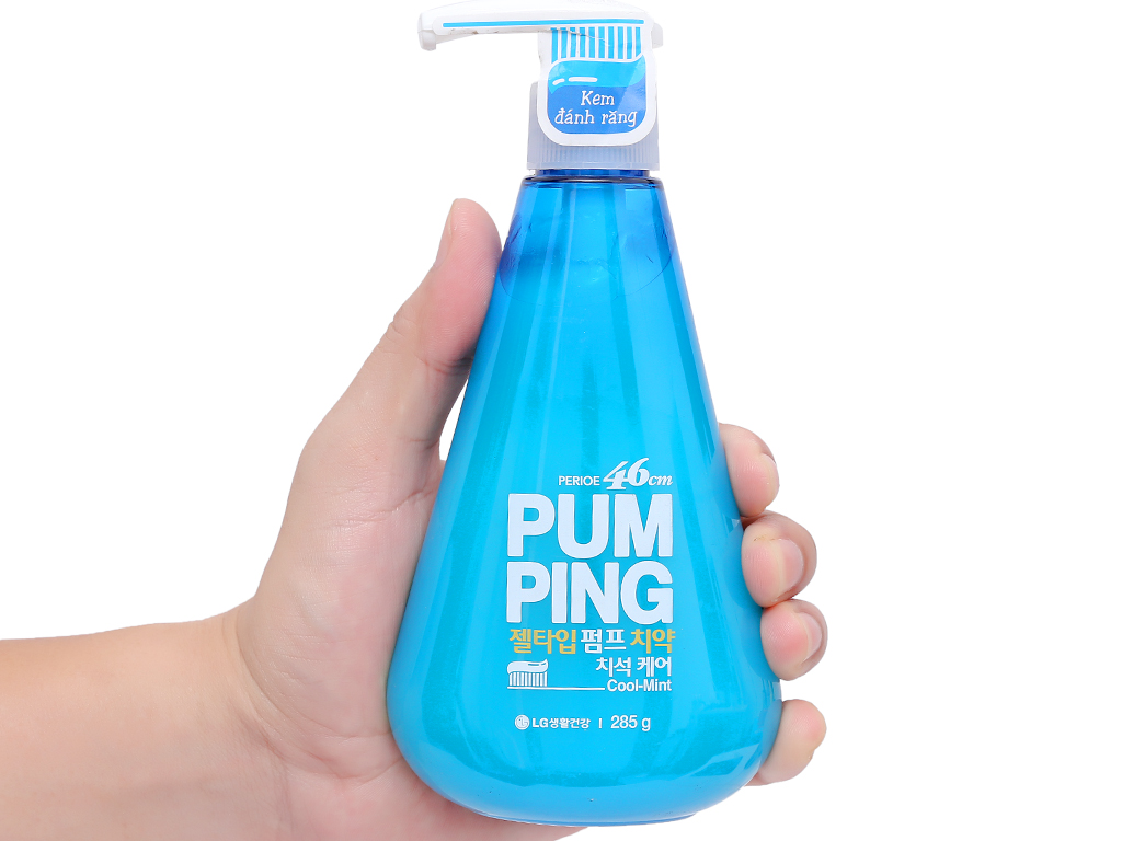 [TẶNG QUÀ ĐƠN TỪ 249K] Kem Đánh Răng Perioe Pumping Cool Mint Hương Bạc Hà 285g