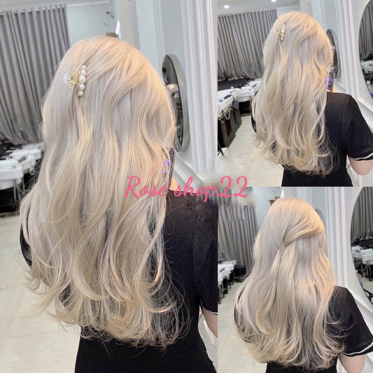 Combo White Hair Dye Platinum + Oxygen