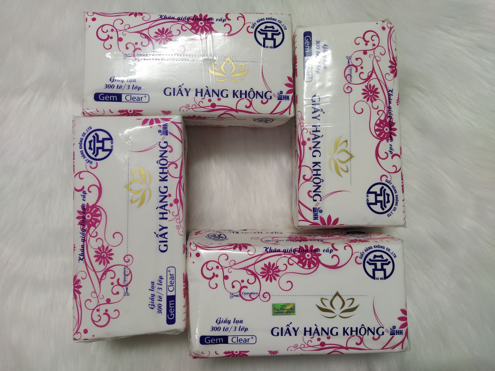[HCM]Combo 2 túi khăn giấy rút túi 300 tờ