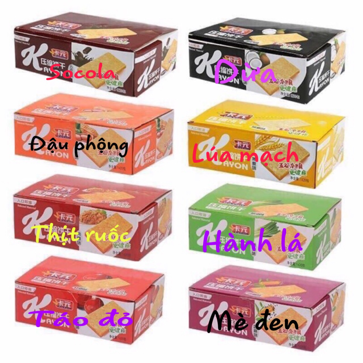 HỘP LƯƠNG KHÔ 20 PHONG VỊ LÚA MẠCH