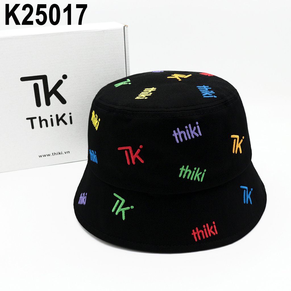 Nón Bucket Hippie Monogram THIKI chính hãng
