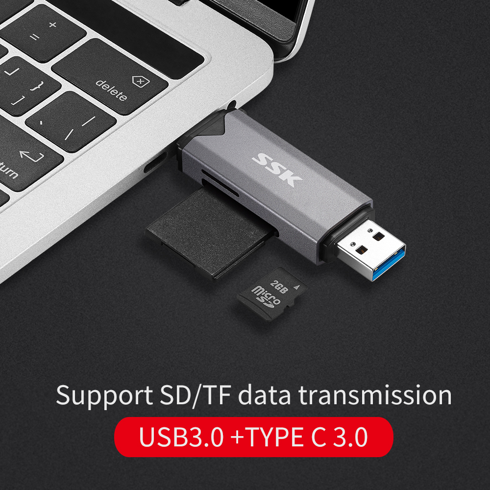 Đầu Đọc Thẻ Nhớ TF SD Cổng USB 3.0 Tốc Độ Cao