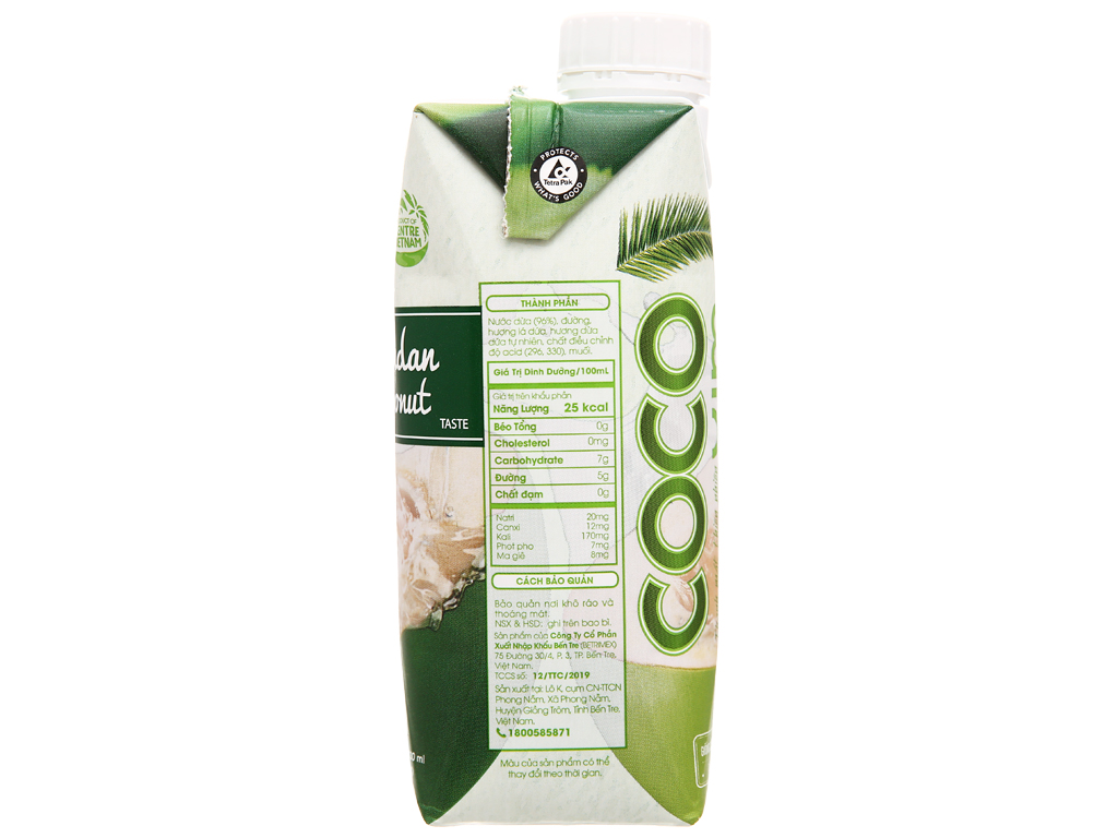 Combo 12 hộp Nước Dừa Dứa Non Cocoxim  330ml