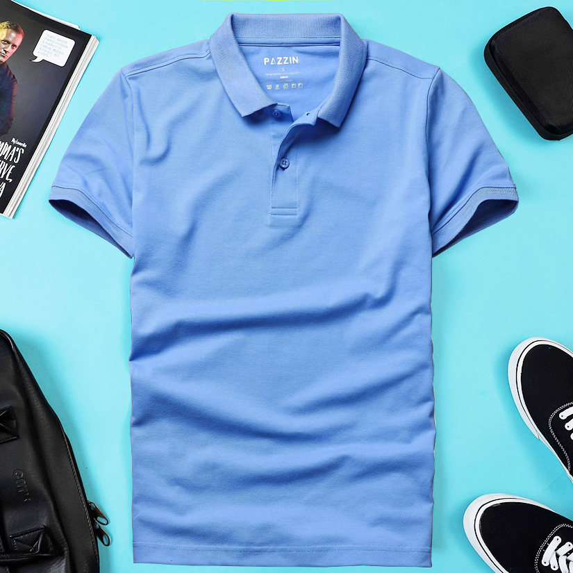 Áo thun nam POLO trơn vải cá sấu cotton cao cấp ngắn tay cực sang trọng lịch lãm