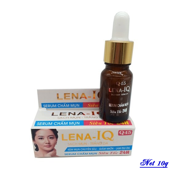Serum chấm mụn siêu tốc Q45 LENA-IQ - 10g