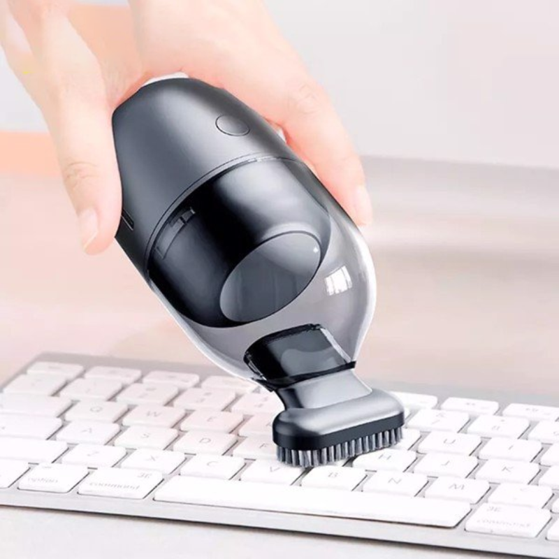 Máy hút bụi mini cầm tay Baseus C2 Desktop Capsule Vacuum Cleaner (6W, 1000 Pa, Pin sạc 900mAh)