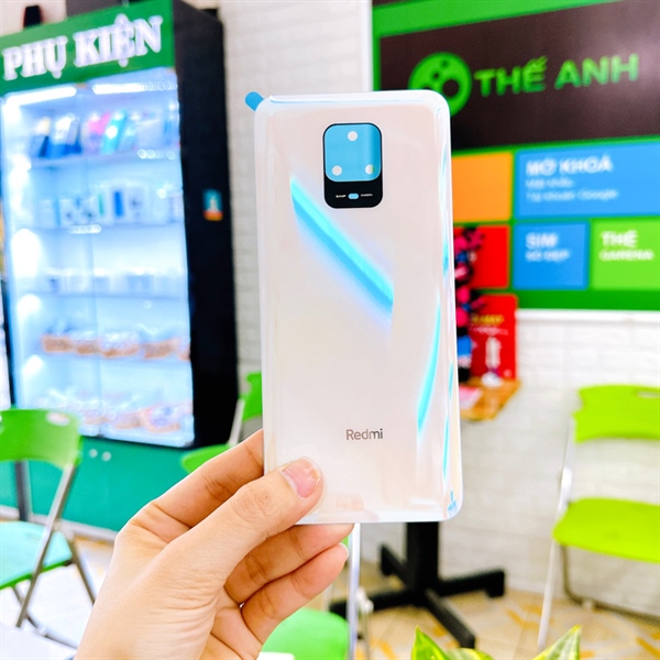 Nắp lưng xiaomi redmi note 9s, m2003j6a1g linh kiện đẹp 9/10 zin