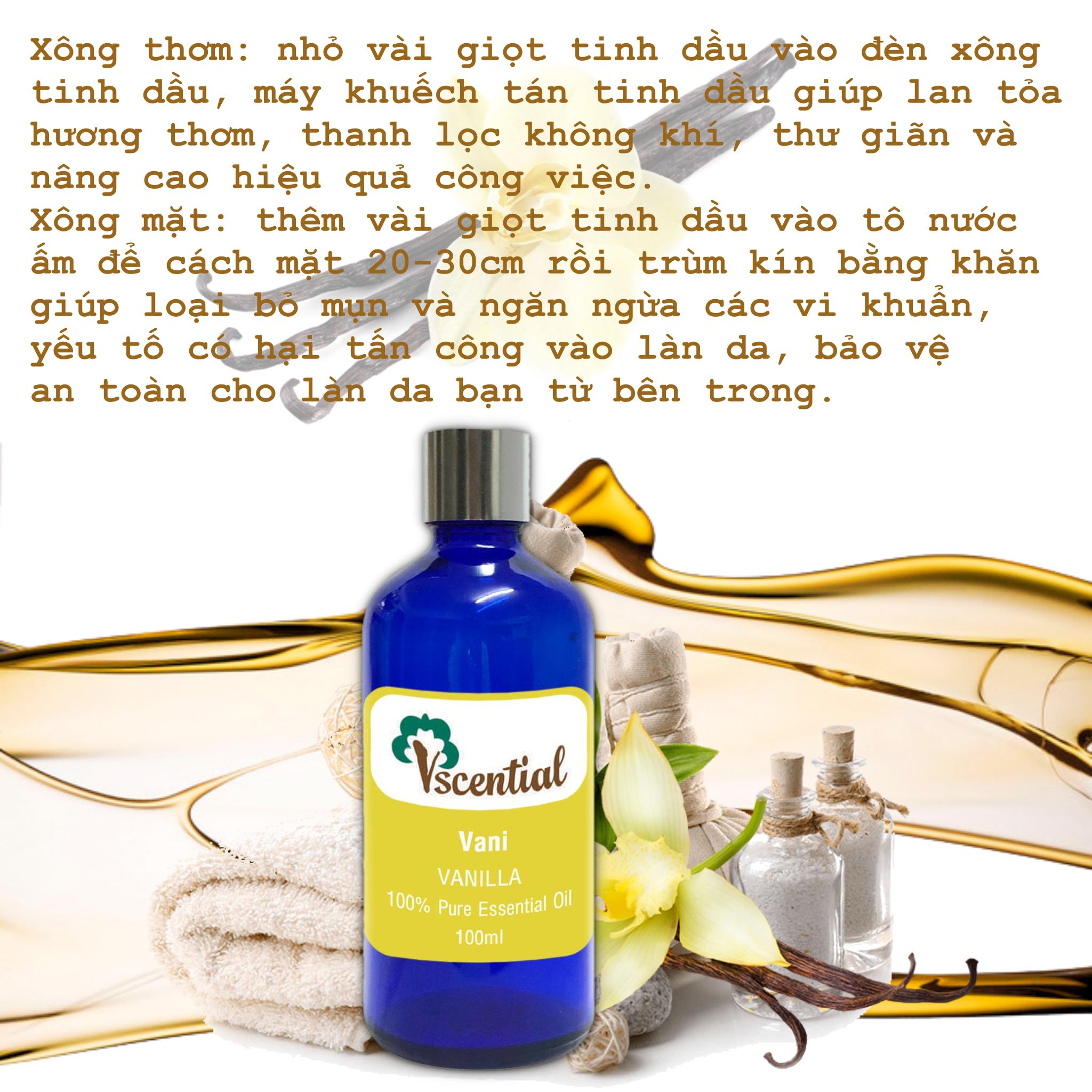 [HCM]Vscential Tinh Dầu Vani 100ml