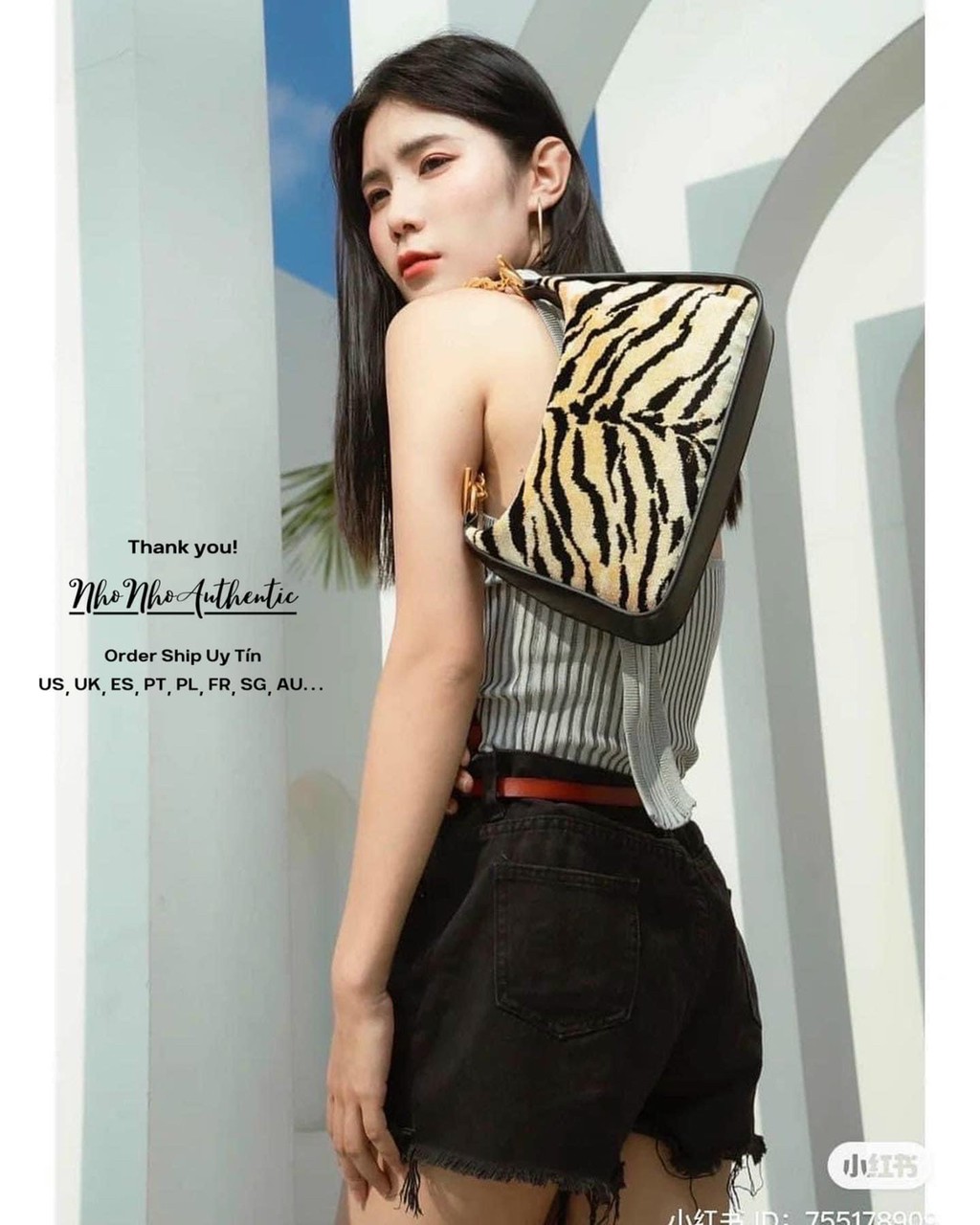 Túi đeo chéo nữ CK2-40270974 Size: 28cm+6cm*19cm