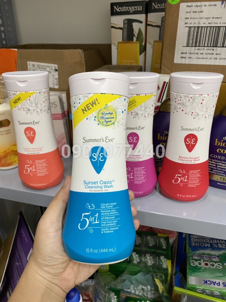 Dung Dịch Vệ Sinh Phụ Nữ Summer's Eve Cleansing Wash