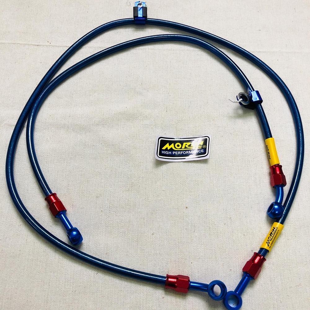 [COMBO DÂY DẦU MORIN] DÂY DẦU THẮNG TRƯỚC VÀ THẮNG SAU KIỂU HIỆU MORIN DÙNG CHO NHIỀU LOẠI XE MÁY CAO CẤP (MÀU XANH DƯƠNG)