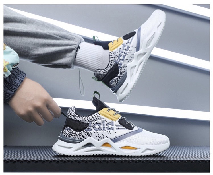Giày Thể Thao Nam Sneaker Đế Uốn Daiaa Kiểu Dáng Mới