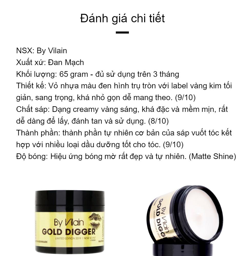 [HCM]By Vilain Gold Digger Limited Edition 2019 (Bản giới hạn)