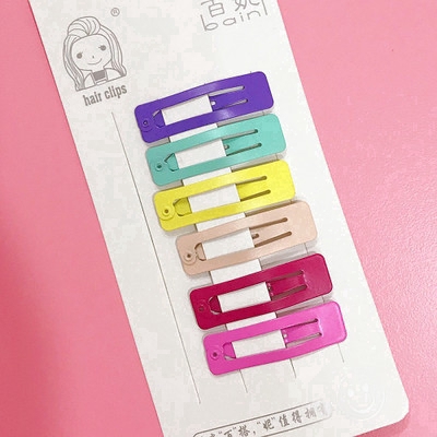 Set 6 kẹp tóc dễ thương cho bé gái