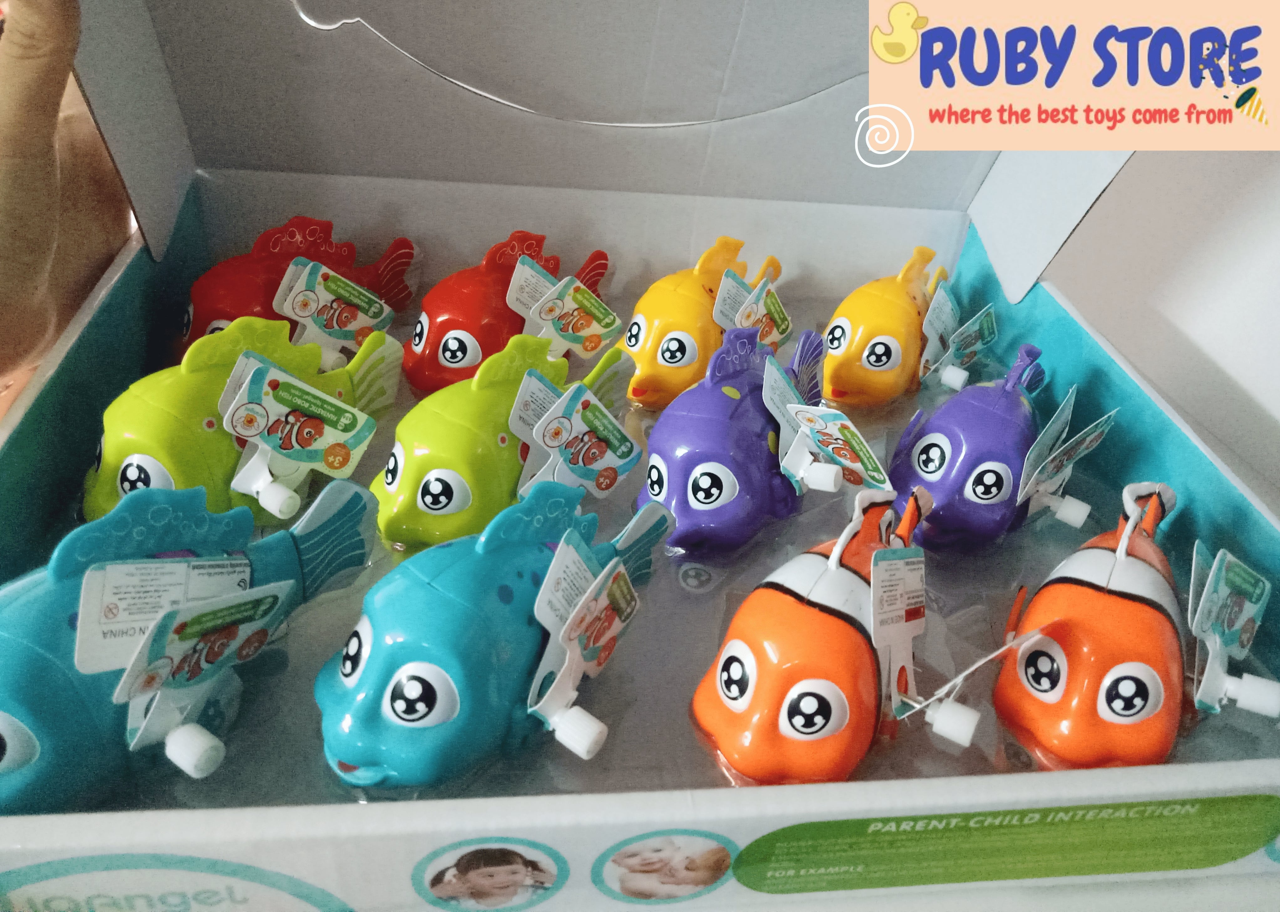[Đồ chơi chạy dây cót] CÁ NEMO VẪY VÂY ĐUÔI, DI CHUYỂN