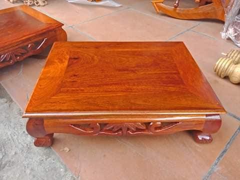 bàn osin , bàn nhật gỗ hương campuchia kích thước 30cm 30cm cao 12 cm giá bán 270k một cái