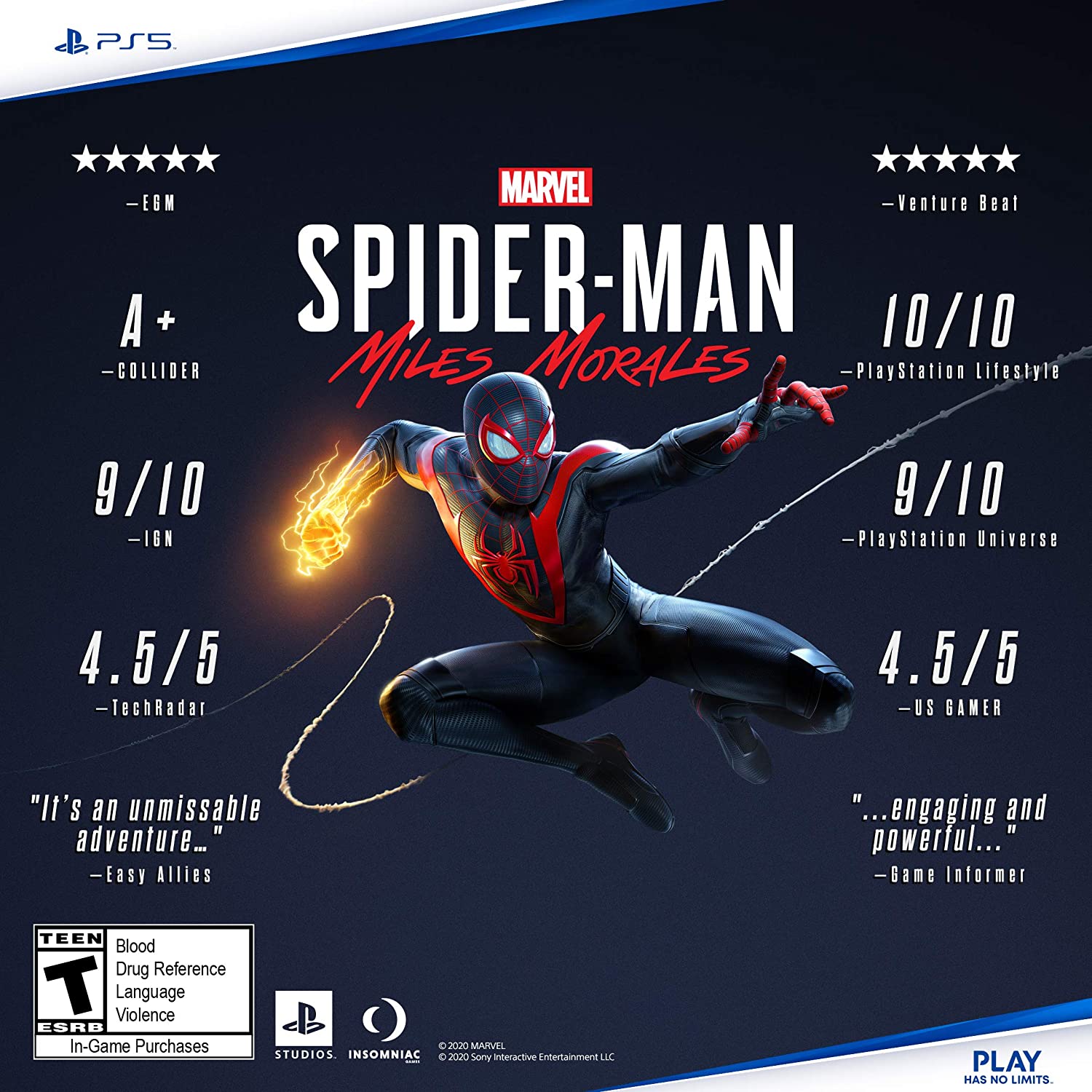Đĩa game Marvel Spider Man Miles Morales - PS5 hệ US