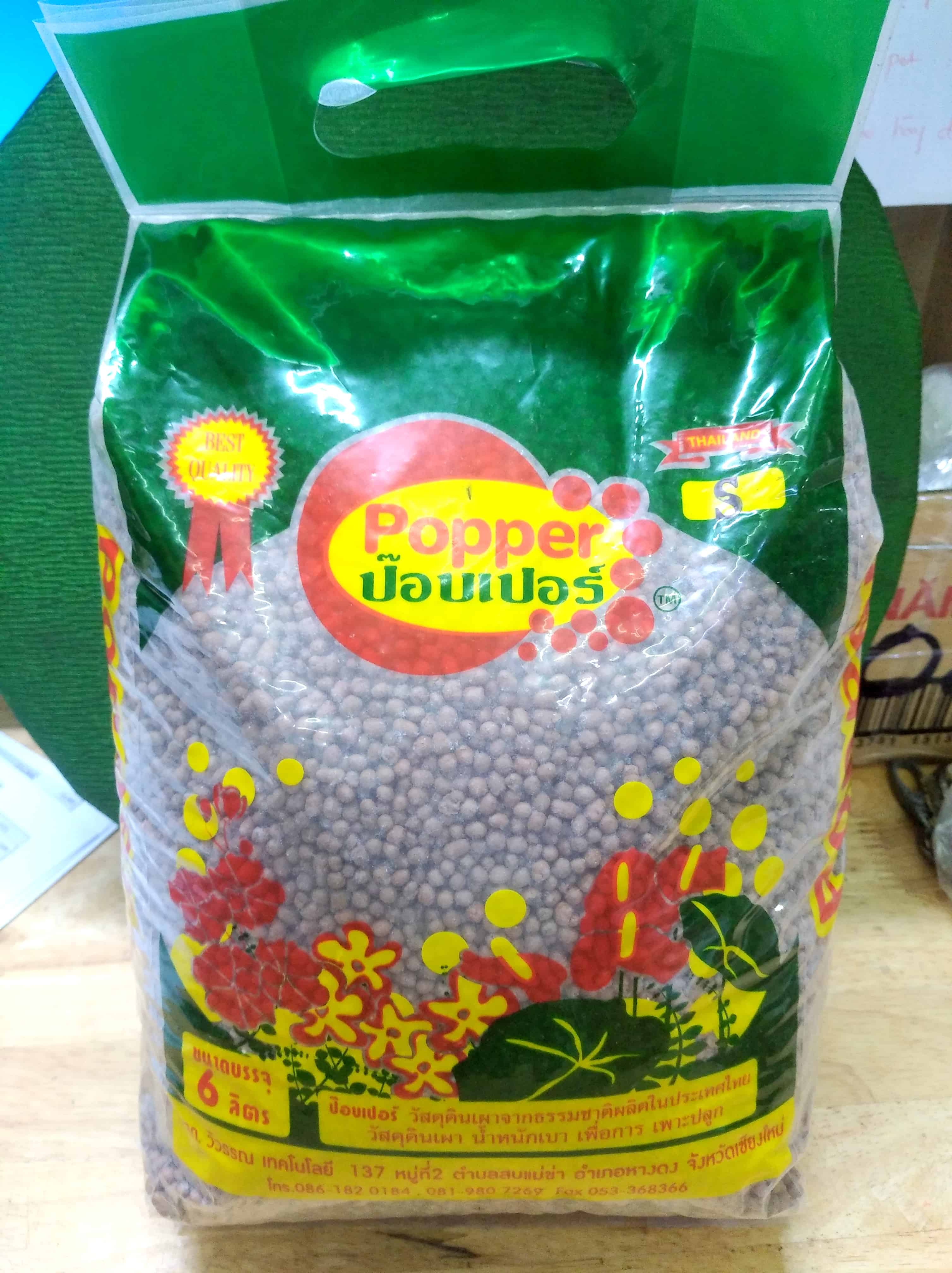 [Hcm]Thai Light Gravel-Fired Clay, Plant Growing Medium, 1kg