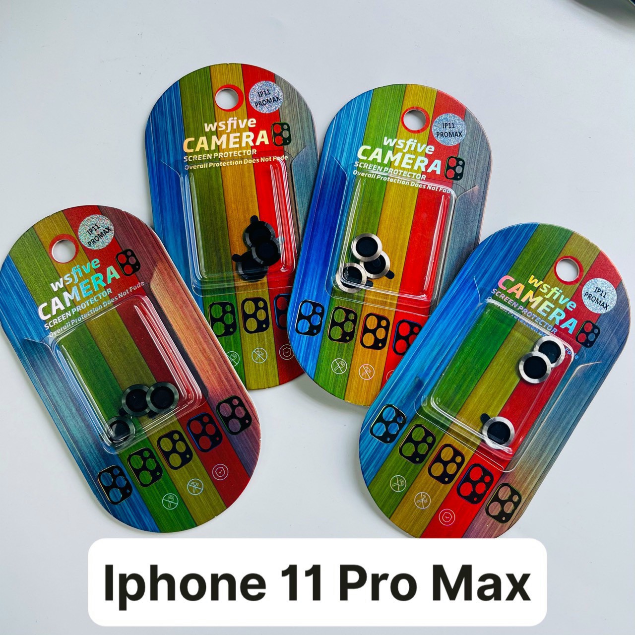 Dán kim loại bảo vệ từng mắt camera cho iPhone 11-12 Pro Max