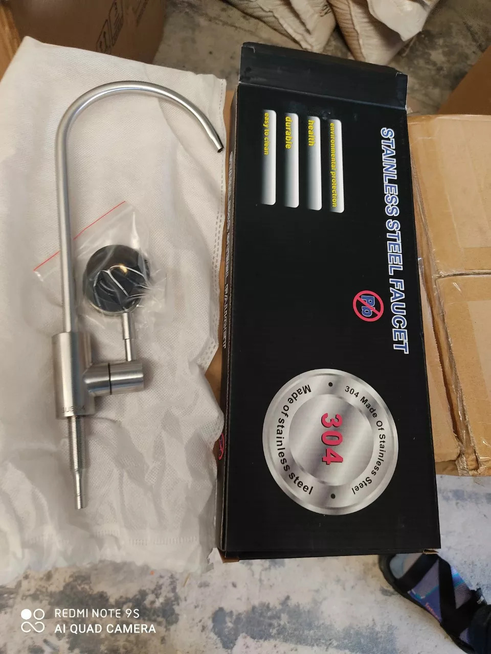 Vòi gạt (SUS 304) cho máy lọc nước