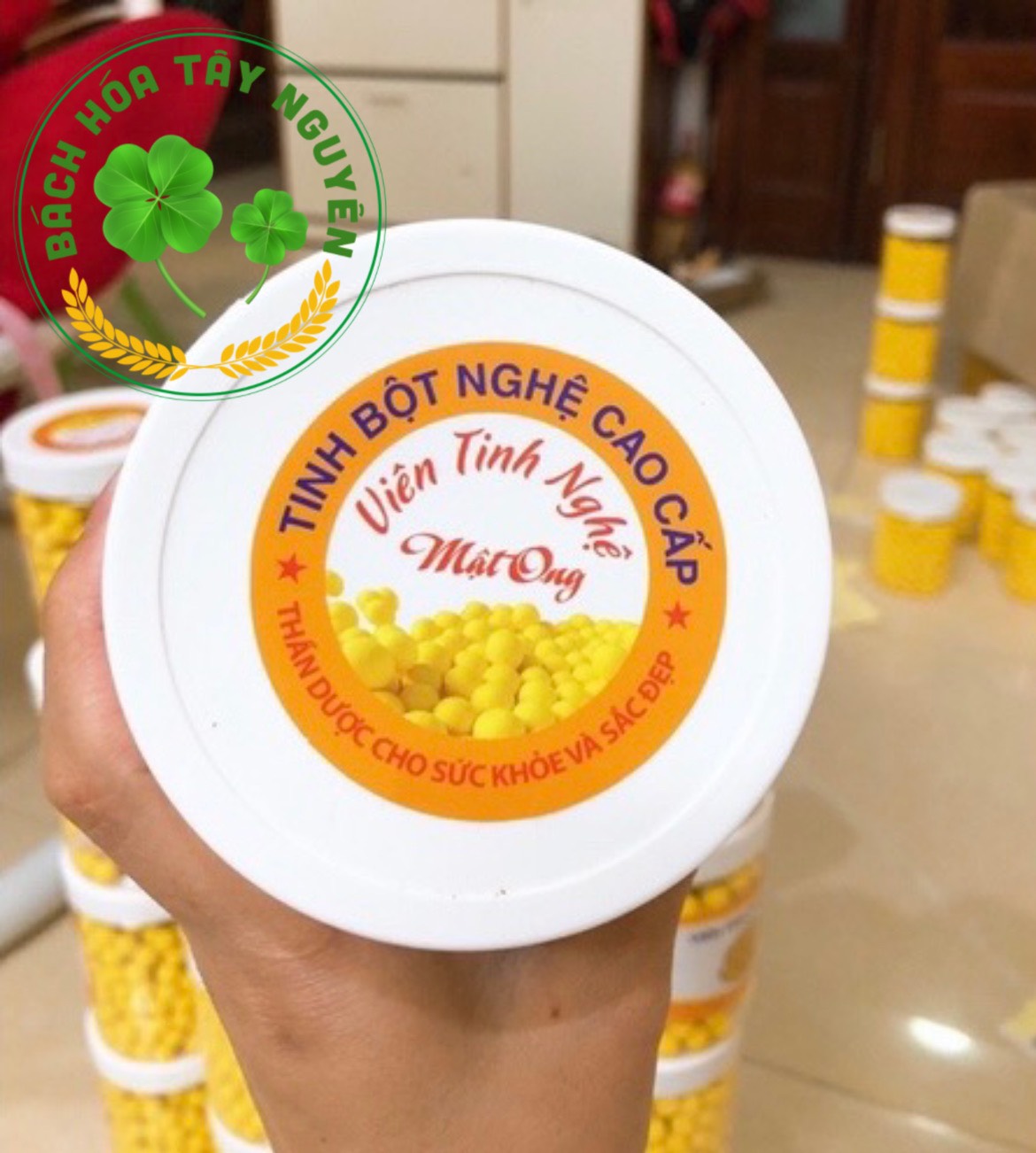 Viên Tinh Nghệ Mật Ong - Hộp 500Gr