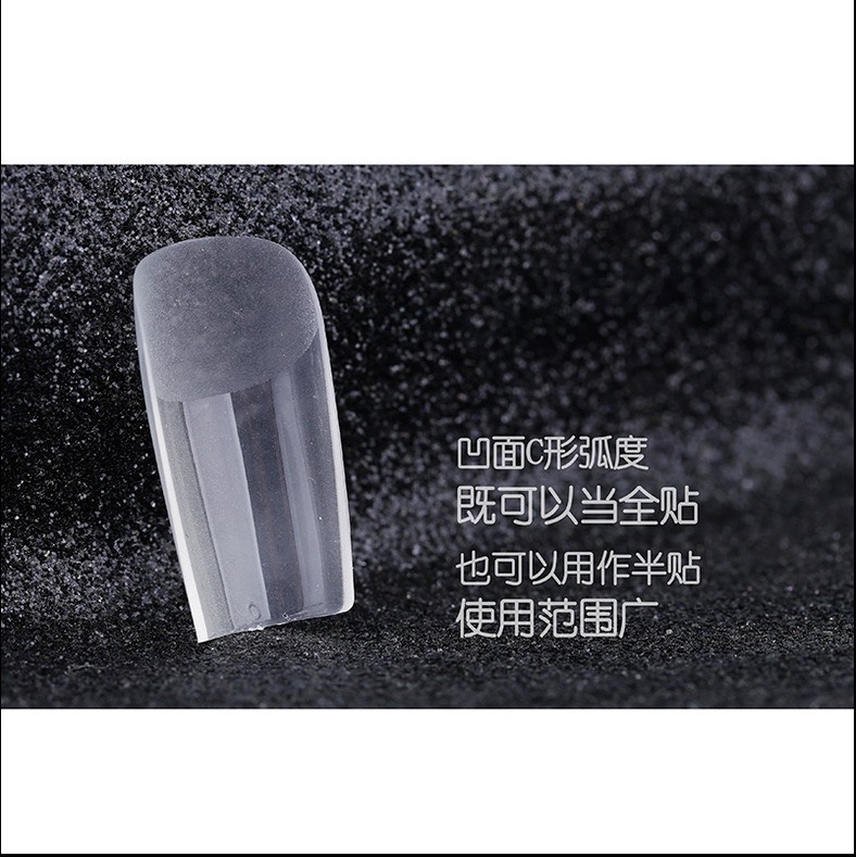 Hộp 500 móng up HSM (3 màu lựa chọn: Trắng Trong Nhám) - BUMSTORE