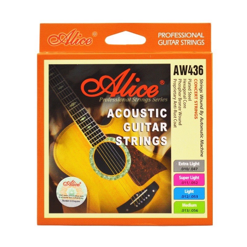 Dây đàn guitar acoustic AW436