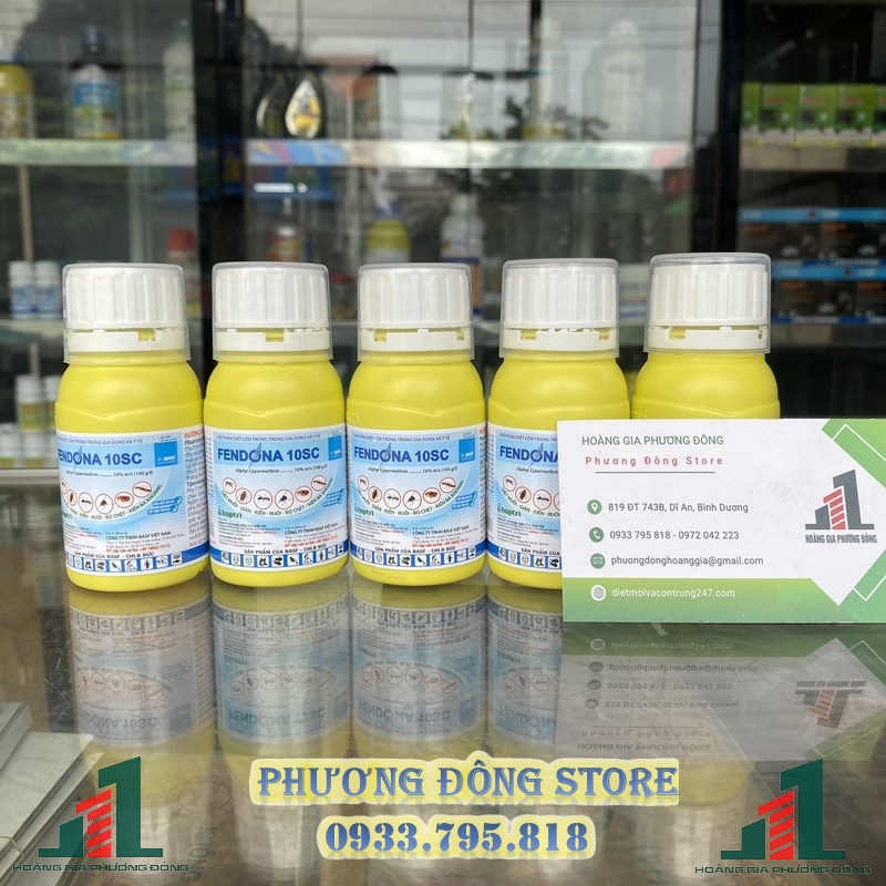 Thuốc diệt muỗi fendona 10sc_ chai 50ml