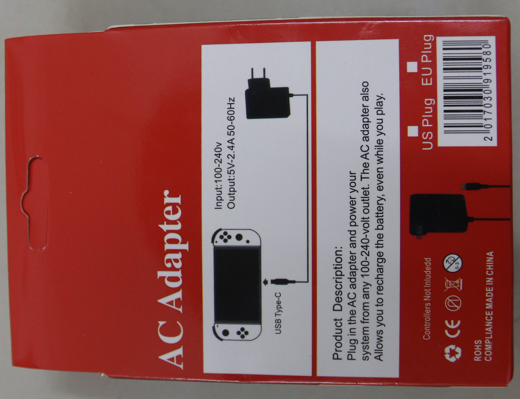 [HCM]Adaptor sạc dành cho máy Nintendo Switch