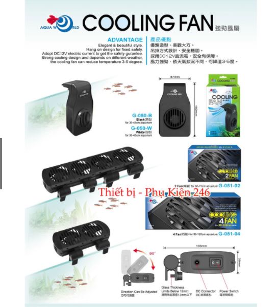 Quạt làm mát hồ cá Cooling Fan