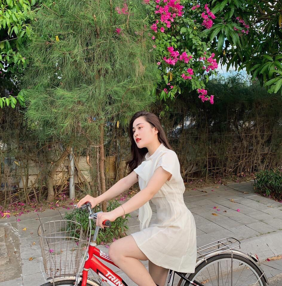 [HCM]Váy thiết kế cổ nơ siêu sang chảnh